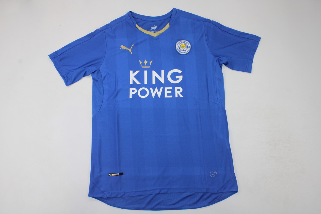 AAA Quality Leicester City 15/16 Home Soccer Jersey